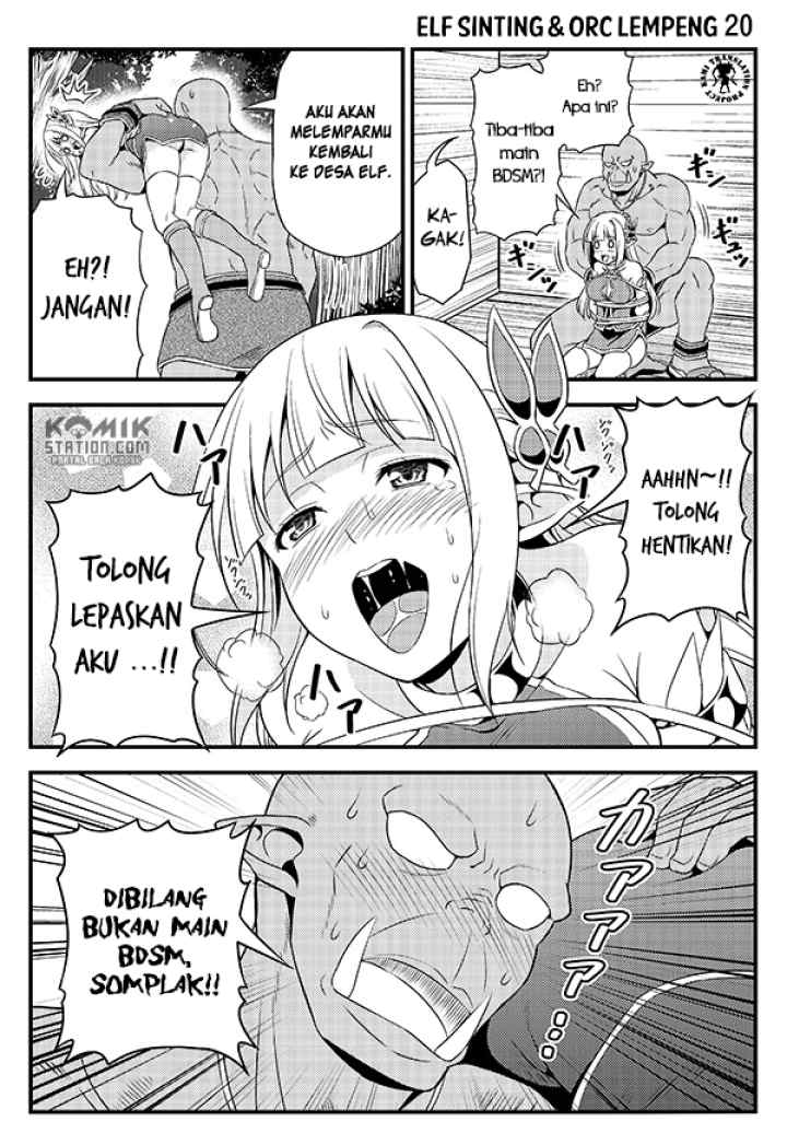 Hentai Elf to Majime Orc chapter 3 halaman 6