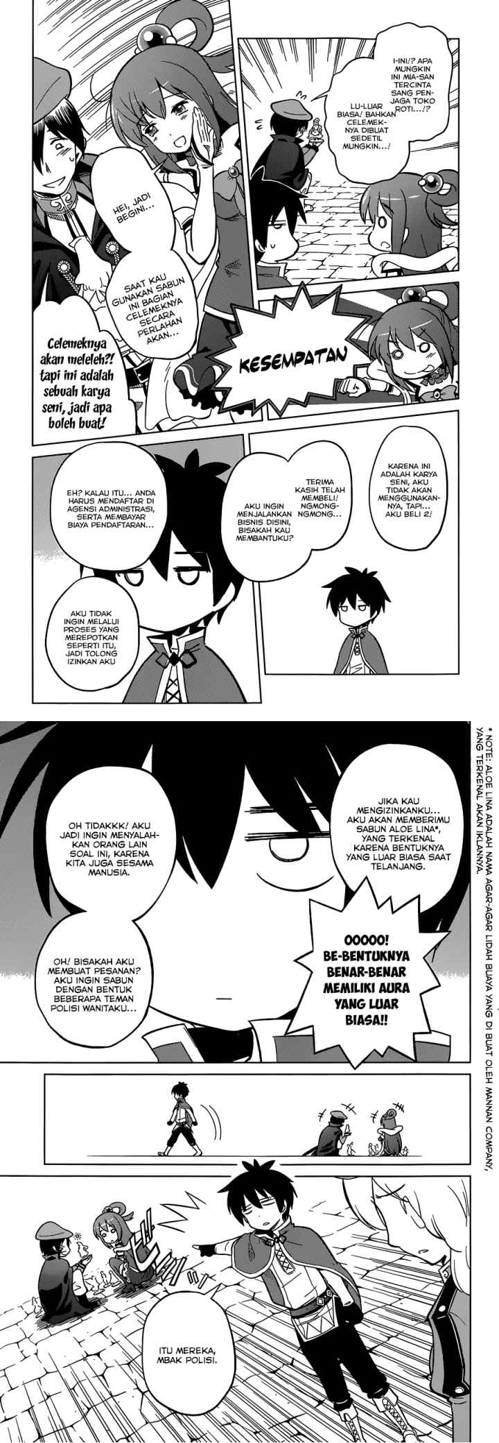Kono Subarashii Sekai ni Shukufuku o! chapter 5 halaman 8