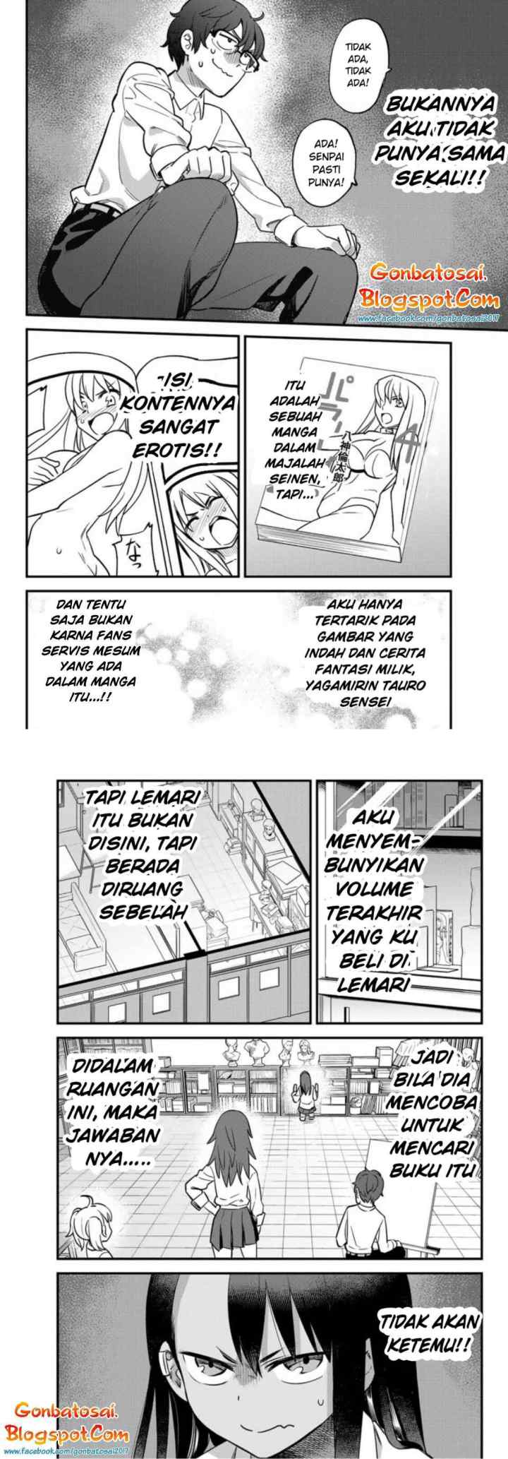 Ijiranaide, Nagatoro-san chapter 32 halaman 8