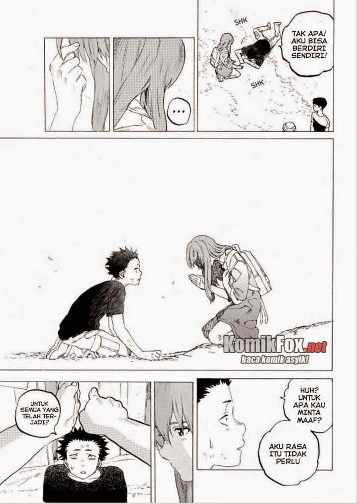 Koe no Katachi chapter 40 halaman 17