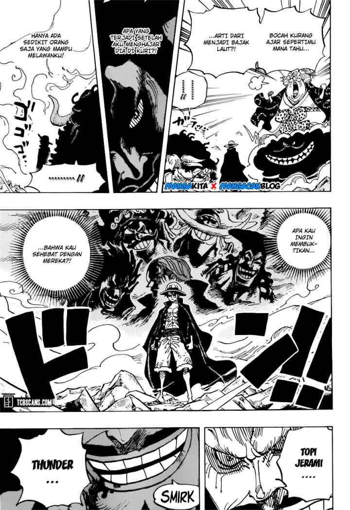 One Piece chapter 1001 halaman 4