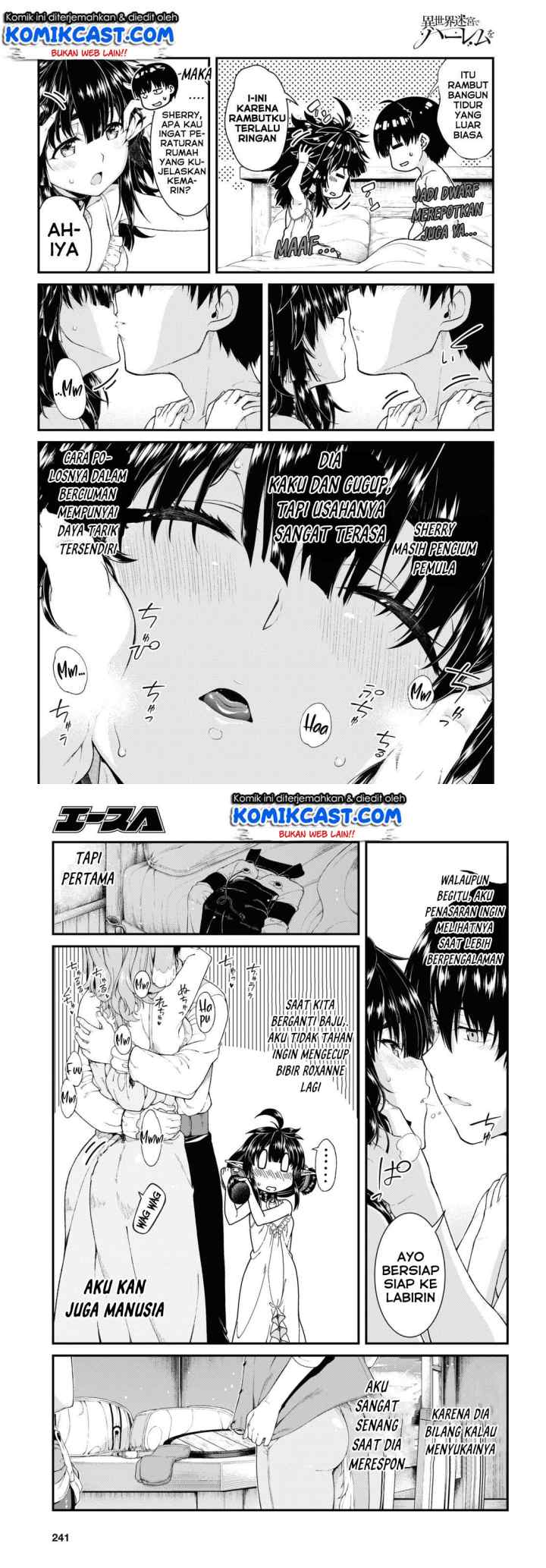 Isekai Meikyuu de Harem wo chapter 44 halaman 10