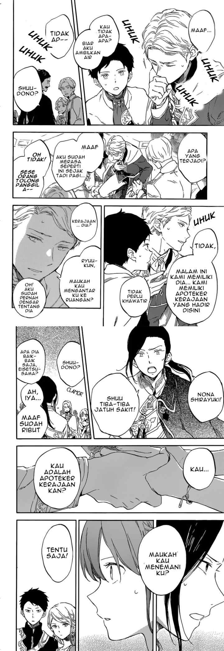 Akagami no Shirayukihime chapter 111 halaman 9