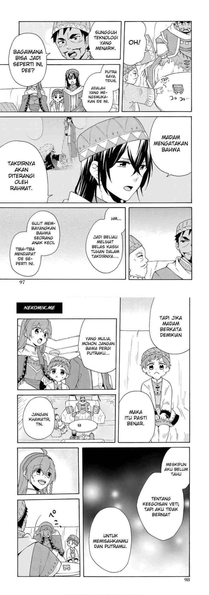 Tada Shiawasena Isekai Kazoku Seikatsu chapter 17 halaman 10