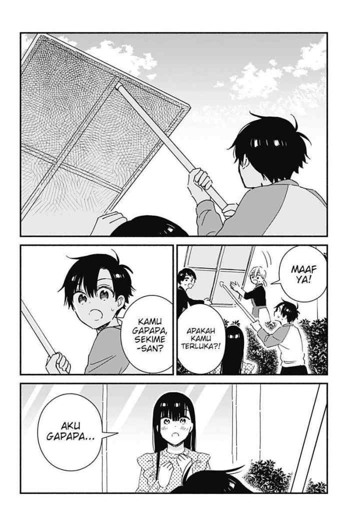 Sekimen Shinaide Sekime-san (Serialization) chapter 17 halaman 11