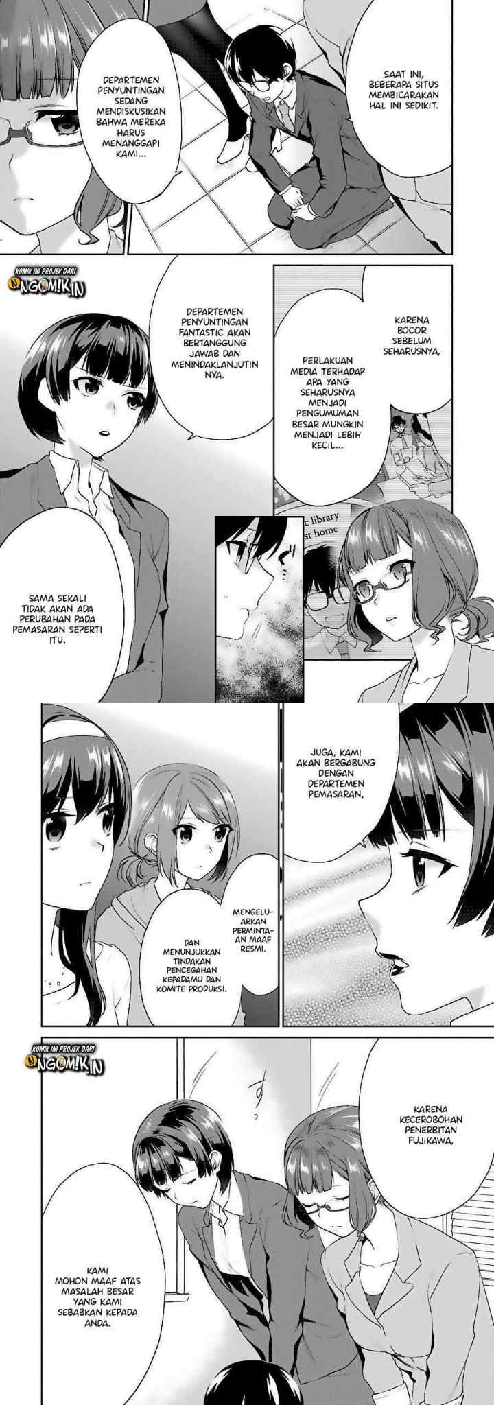 Saenai Heroine no Sodatekata: Koisuru Metronome chapter 34 halaman 4