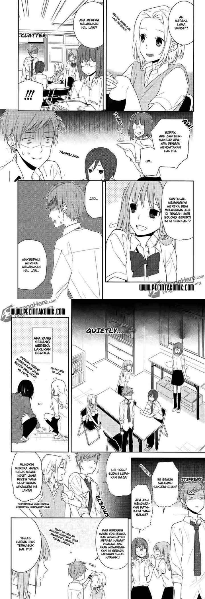 Horimiya chapter 16 halaman 12