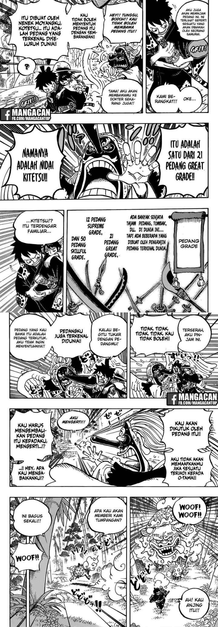 One Piece chapter 912 halaman 6