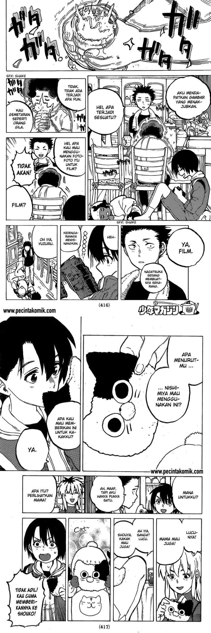 Koe no Katachi chapter 20 halaman 5