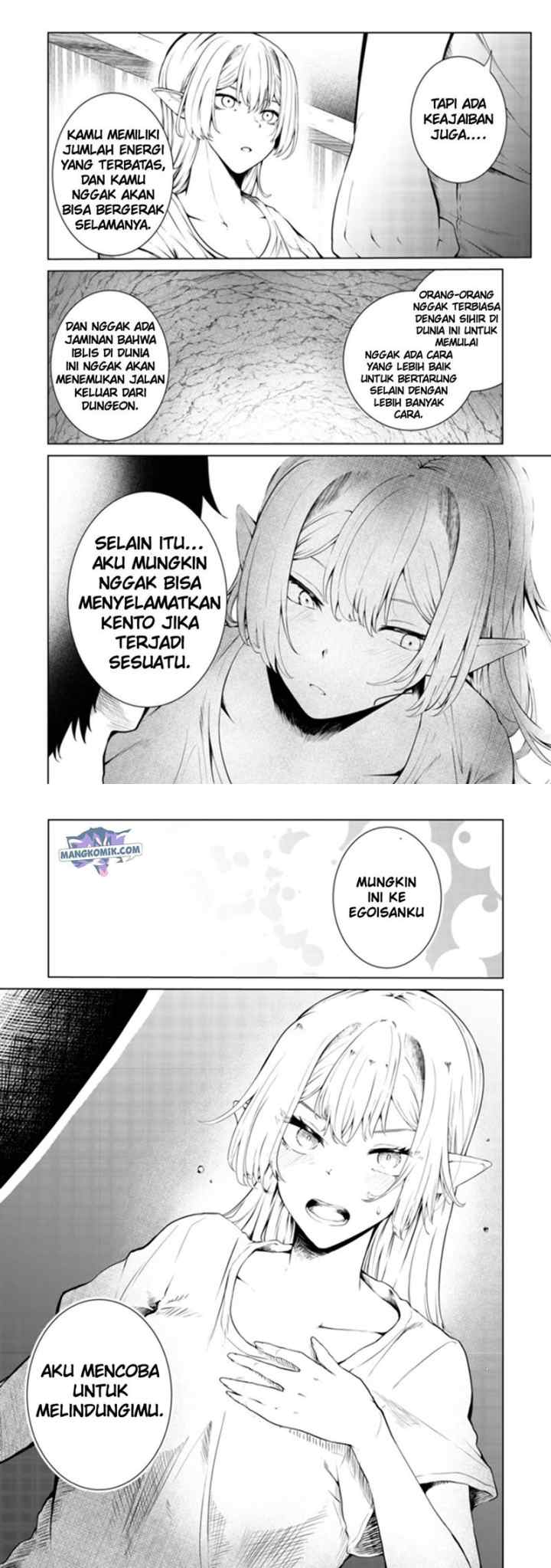Mujintou De Elf to Kyoudou Seikatsu chapter 22 halaman 9