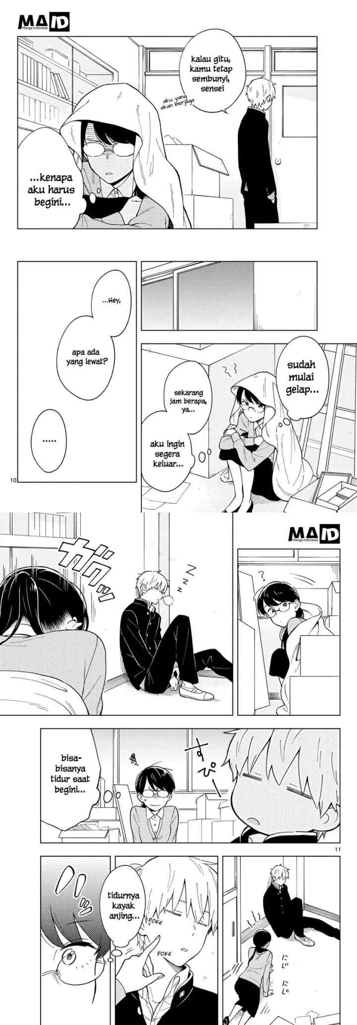 Sensei wa Koi wo Oshierarenai chapter 8 halaman 7