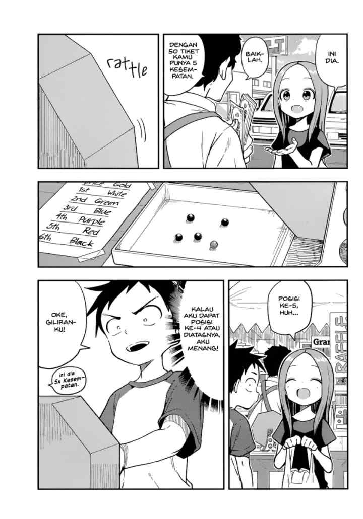 Karakai Jouzu no Takagi-san chapter 154 halaman 6