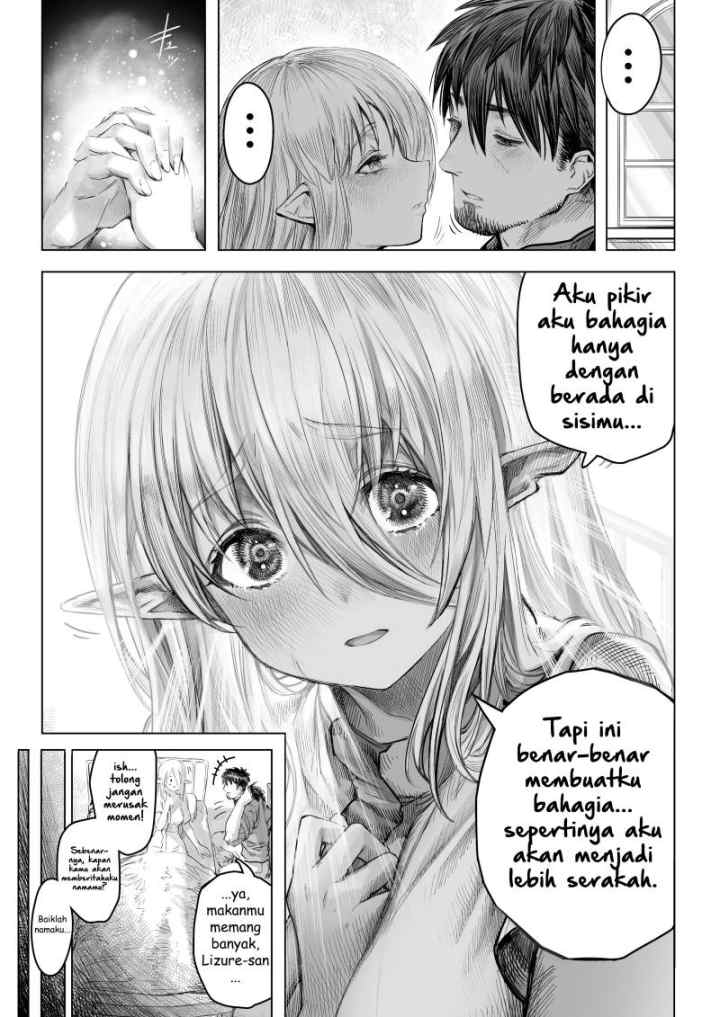 Boroboro no Elf-san o shiawaseni suru kusuri uri-san chapter 64 halaman 13