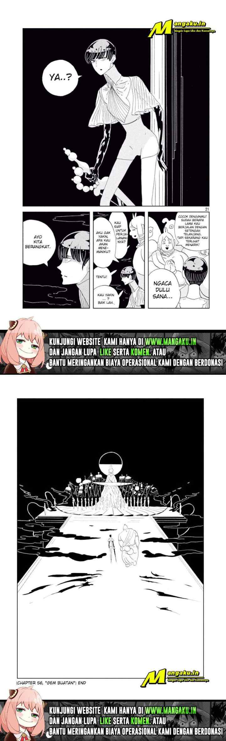 Houseki no Kuni chapter 56 halaman 10