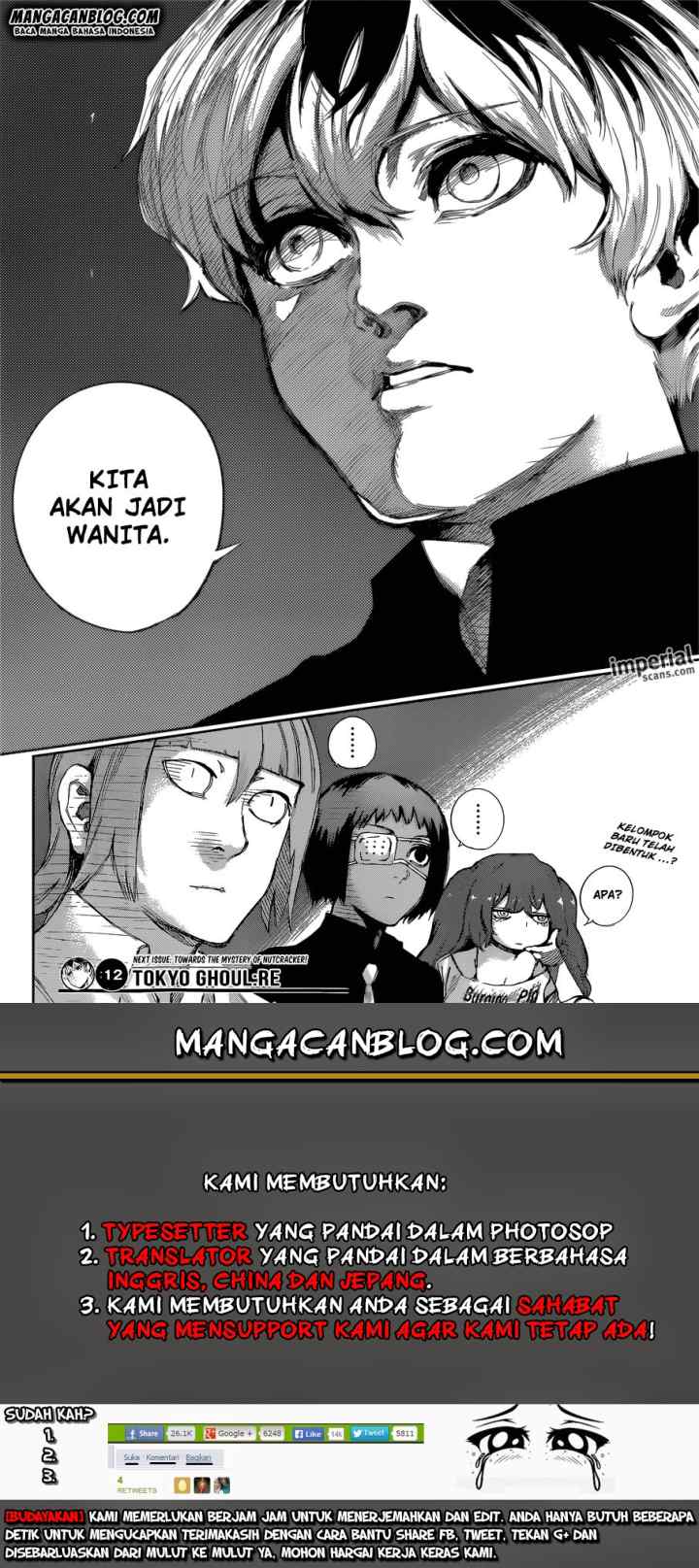 Tokyo Ghoul re chapter 12 halaman 12