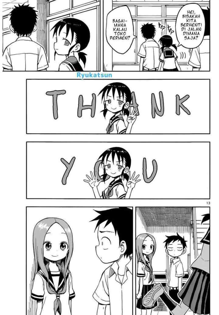 Karakai Jouzu no Takagi-san chapter 93 halaman 15