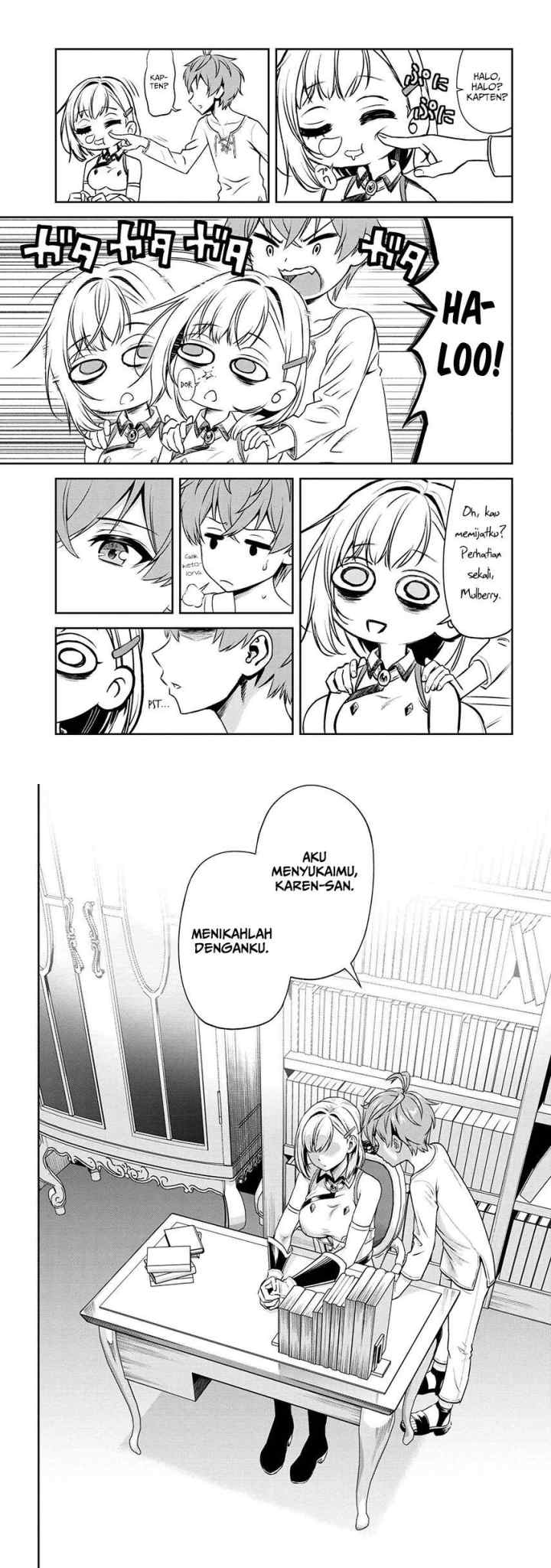 Toshiue Elite Onna Kishi Ga Boku No Mae De Dake Kawaii chapter 10.2 halaman 7