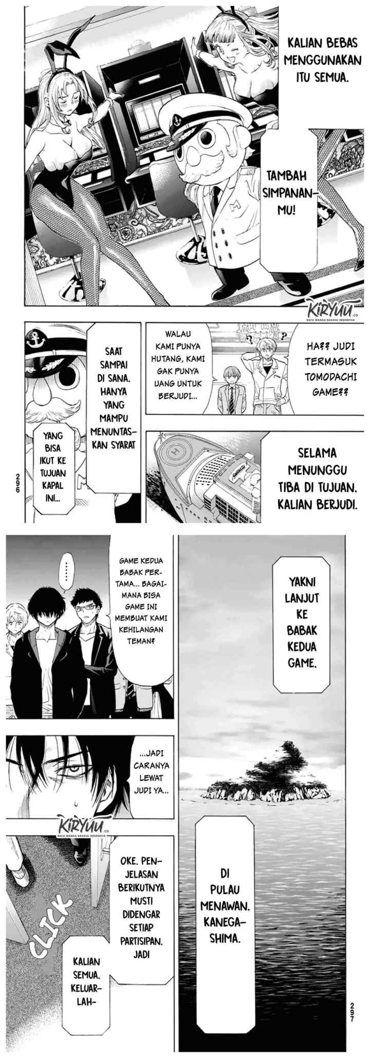 Tomodachi Game chapter 48 halaman 13