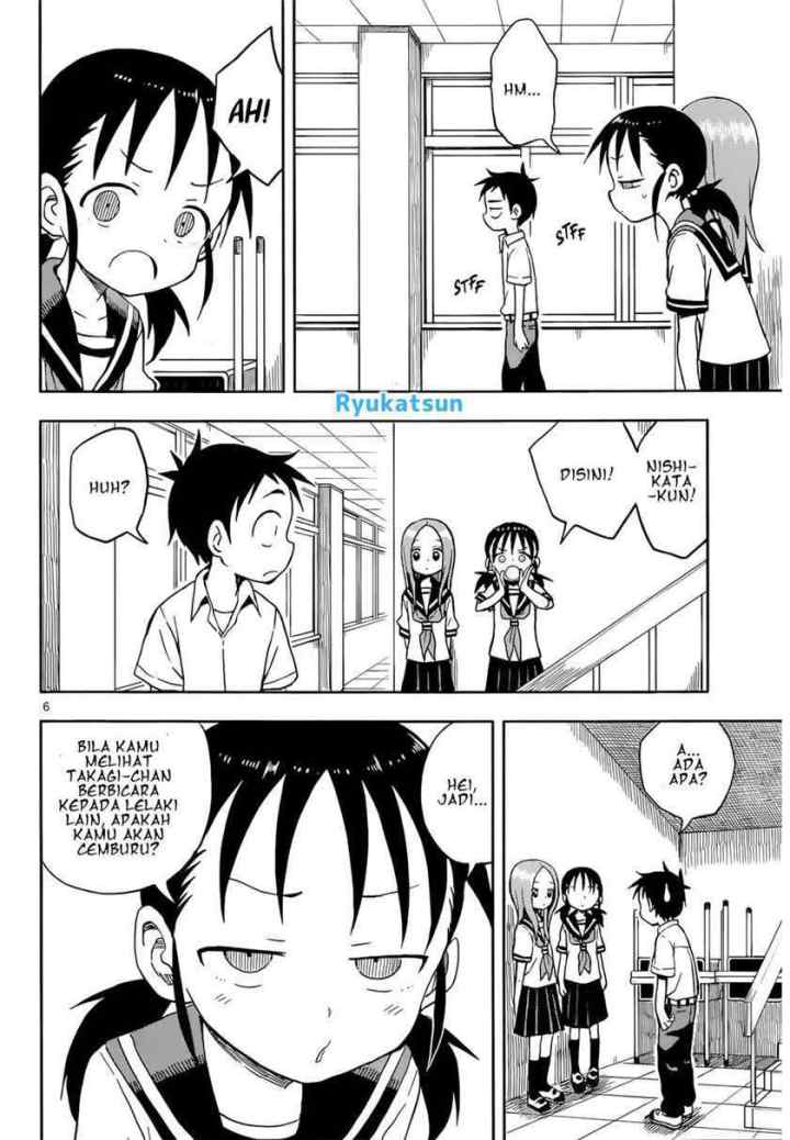 Karakai Jouzu no Takagi-san chapter 93 halaman 8