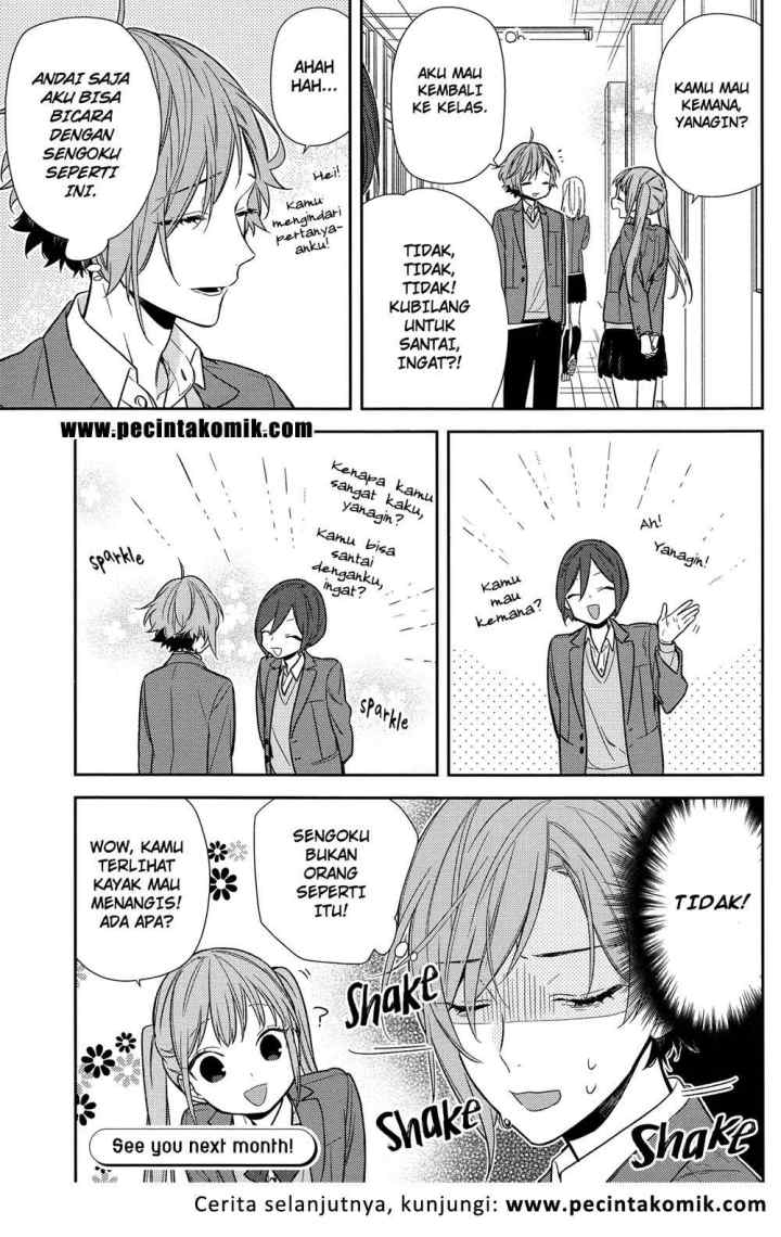 Horimiya chapter 87 halaman 18