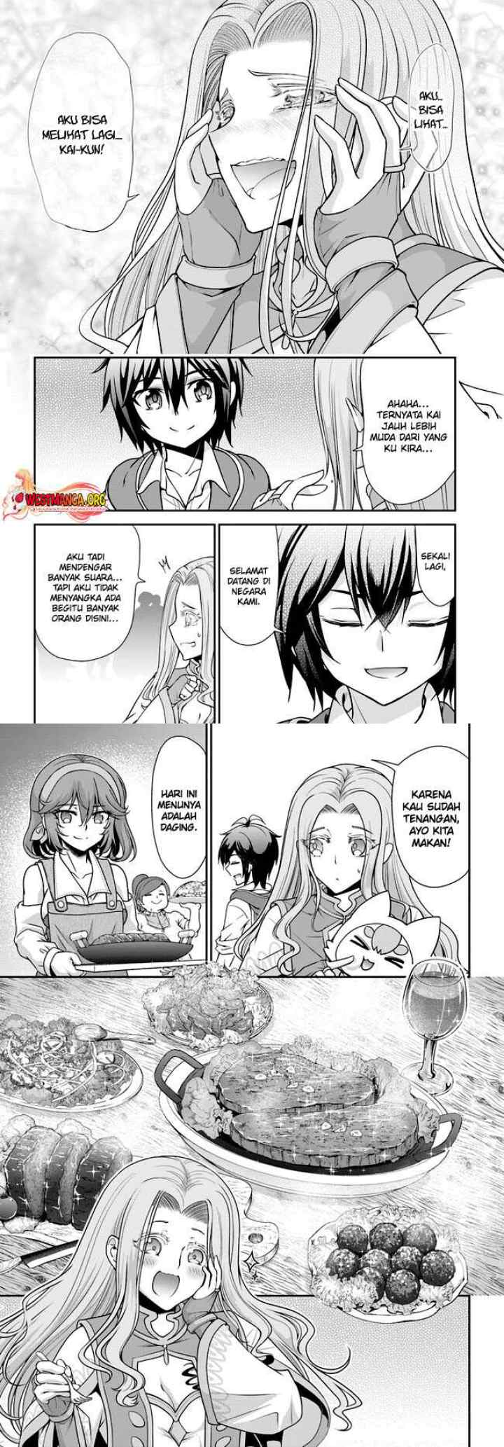 Tenohira Kaitaku Mura de Isekai Kenkokuki: Fueteku Yome-tachi to Nonbiri Mujintou Life chapter 48 halaman 10