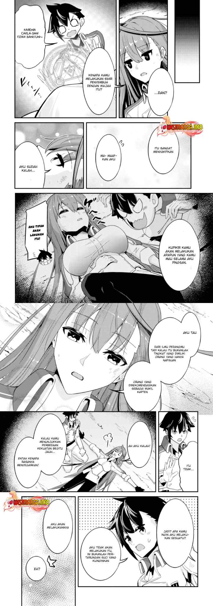 Seikishi ni Natta kedo Danchou no Oppai ga Sugosugite Kokoro ga Kiyomerarenai chapter 3 halaman 9