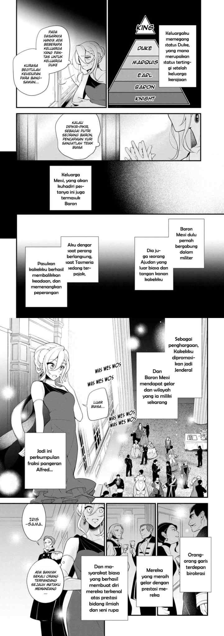 Koushaku Reijou no Tashinami chapter 34 halaman 6
