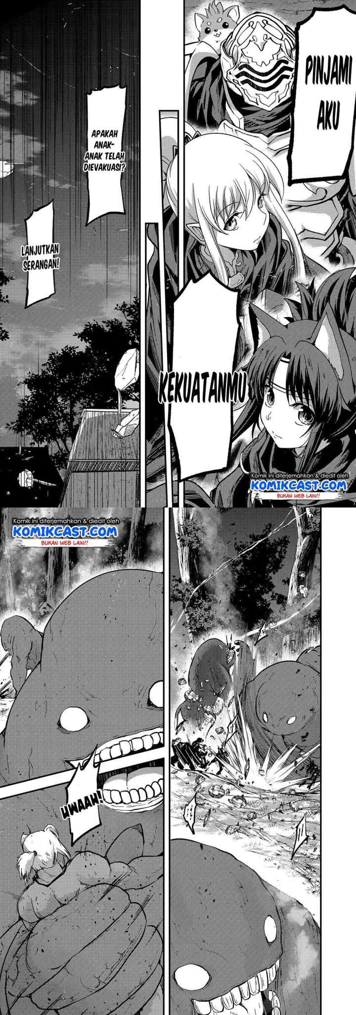 Gaikotsu Kishi-sama, Tadaima Isekai e Odekakechuu chapter 28 halaman 12