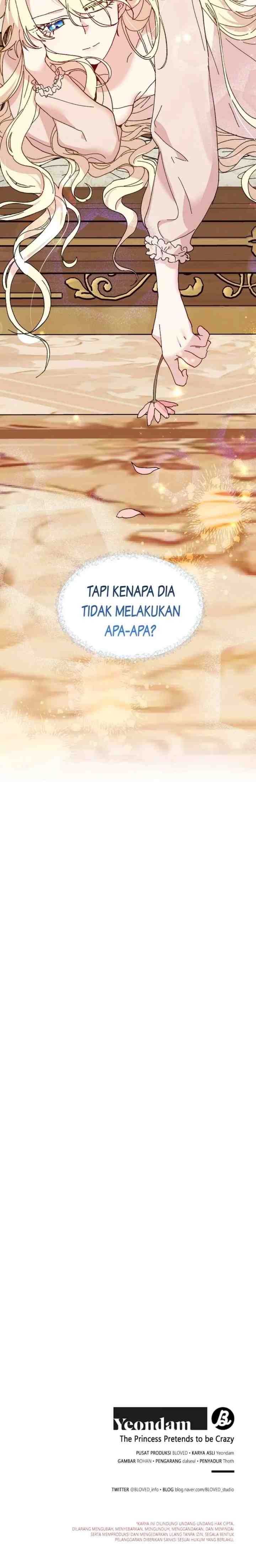 The Princess Pretends to Be Crazy chapter 65 halaman 17
