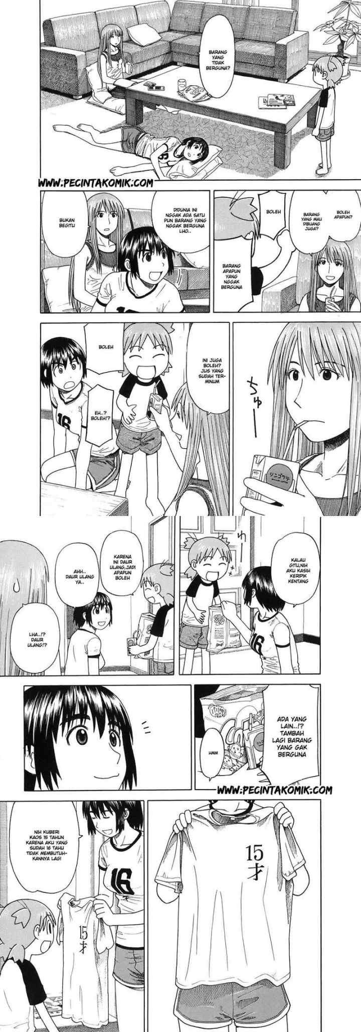 Yotsuba to! chapter 35 halaman 8