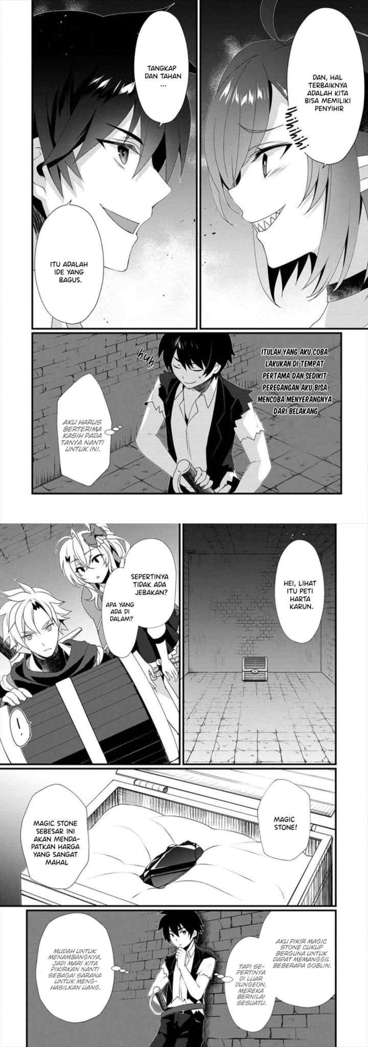 Gedou Tenisha no Harem Dungeon Seisakuki chapter 4 halaman 4