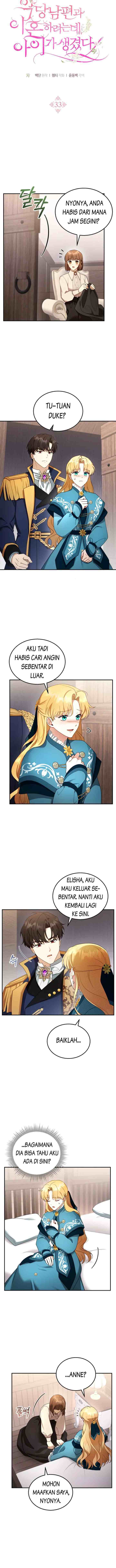 I Am Trying To Divorce My Villain Husband, But We Have A Child chapter 33 halaman 4