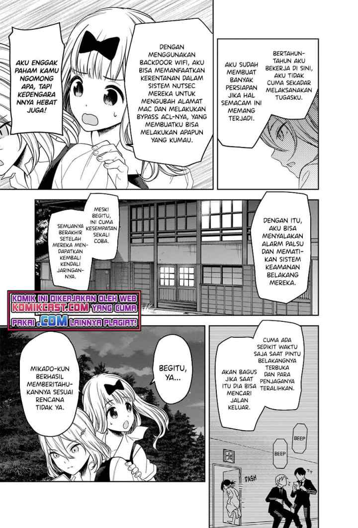 Kaguya-sama wa Kokurasetai: Tensai-tachi no Renai Zunousen chapter 257 halaman 6