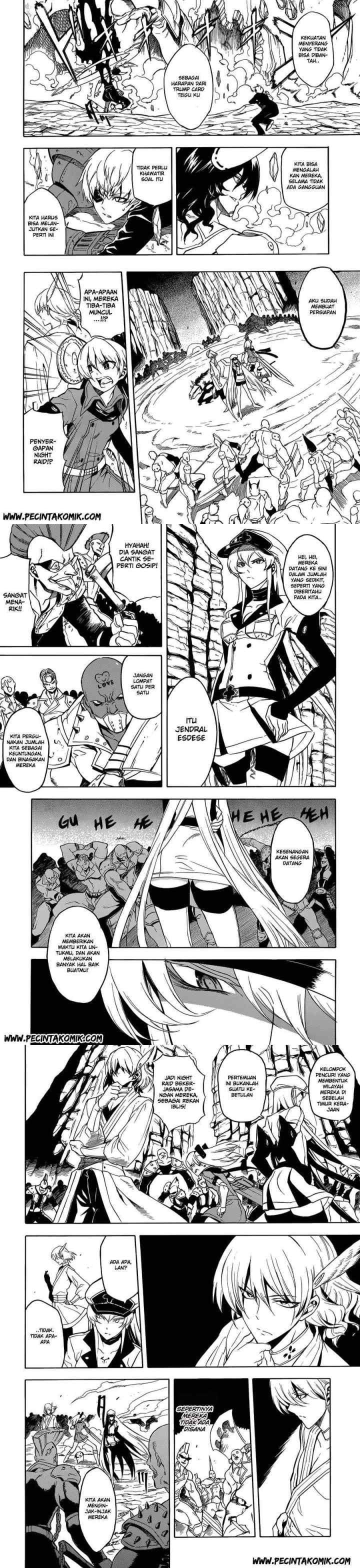 Akame ga Kill! chapter 32 halaman 4