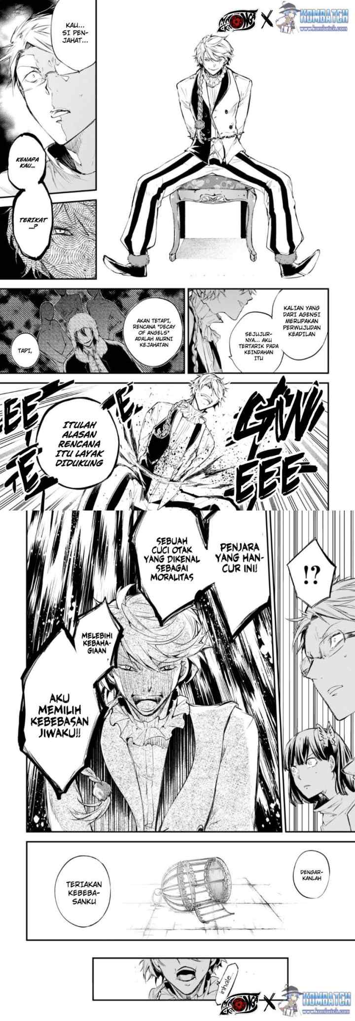 Bungou Stray Dogs chapter 58.5 halaman 9