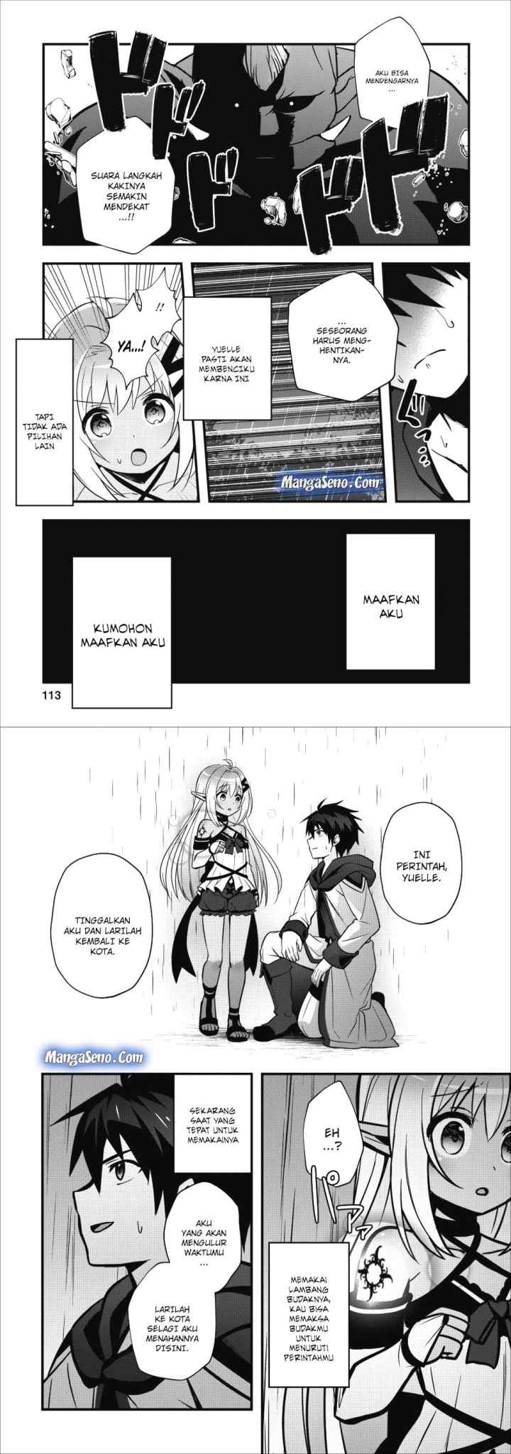Isekai no Meikyuu Toshi de Chiyu Mahoutsukai Yattemasu chapter 9 halaman 14