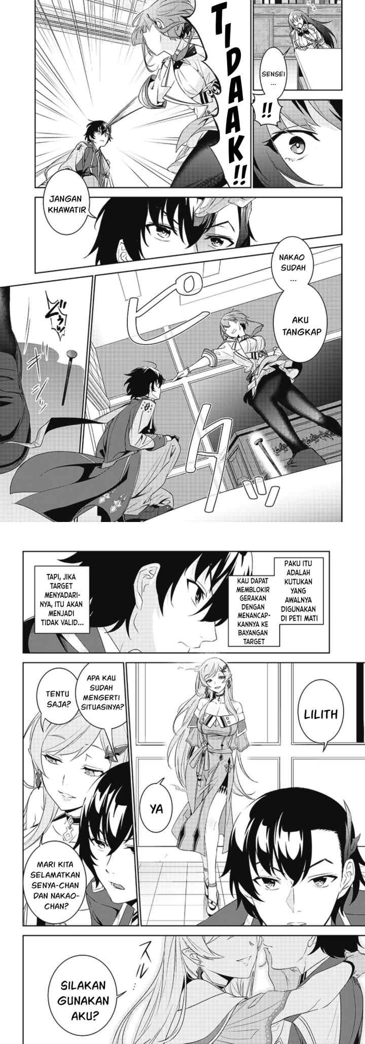 Matei Kyoushi to Juuzoku Shoujo no Haitoku Keiyaku chapter 2.2 halaman 8