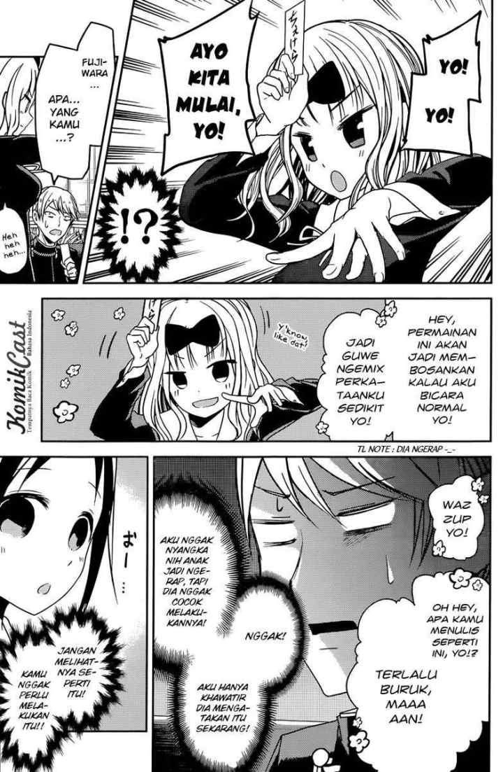 Kaguya-sama wa Kokurasetai: Tensai-tachi no Renai Zunousen chapter 18 halaman 8
