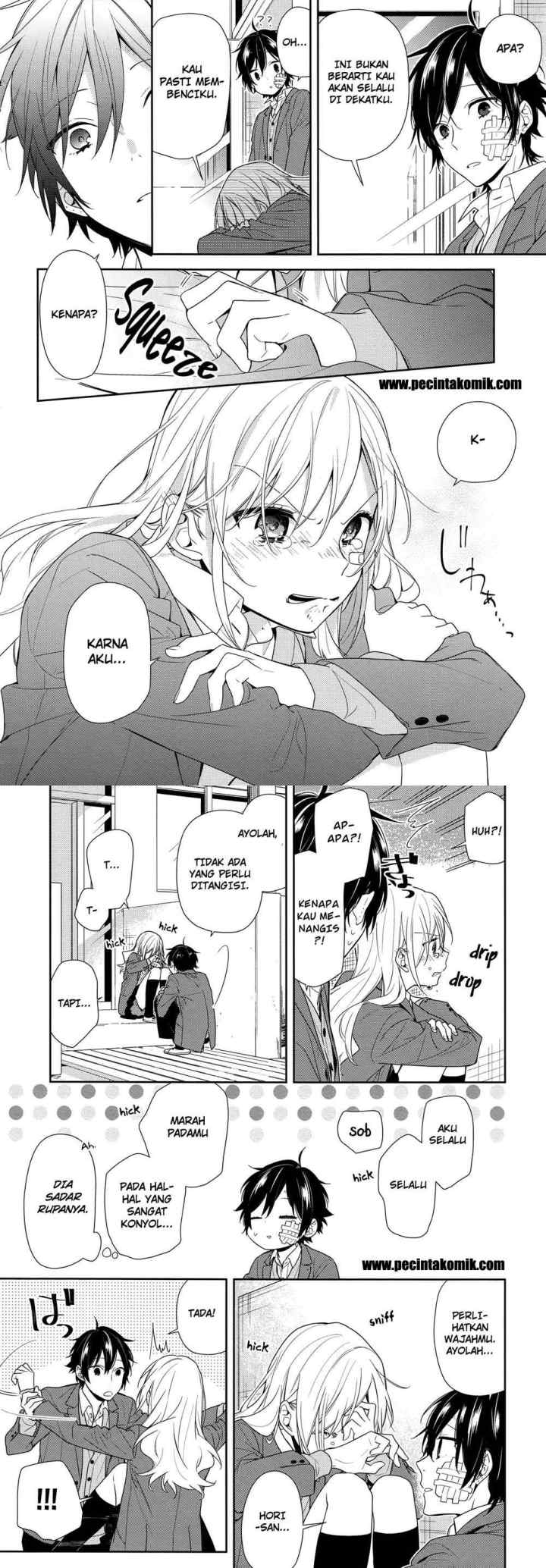 Horimiya chapter 80 halaman 8