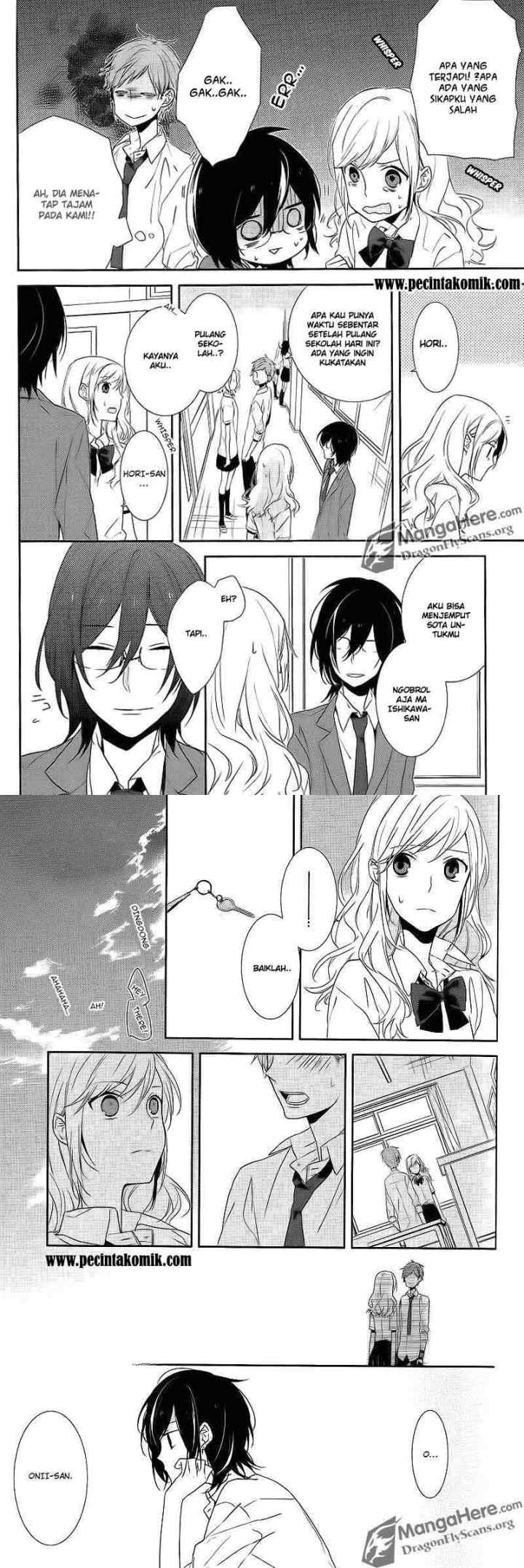 Horimiya chapter 3 halaman 9