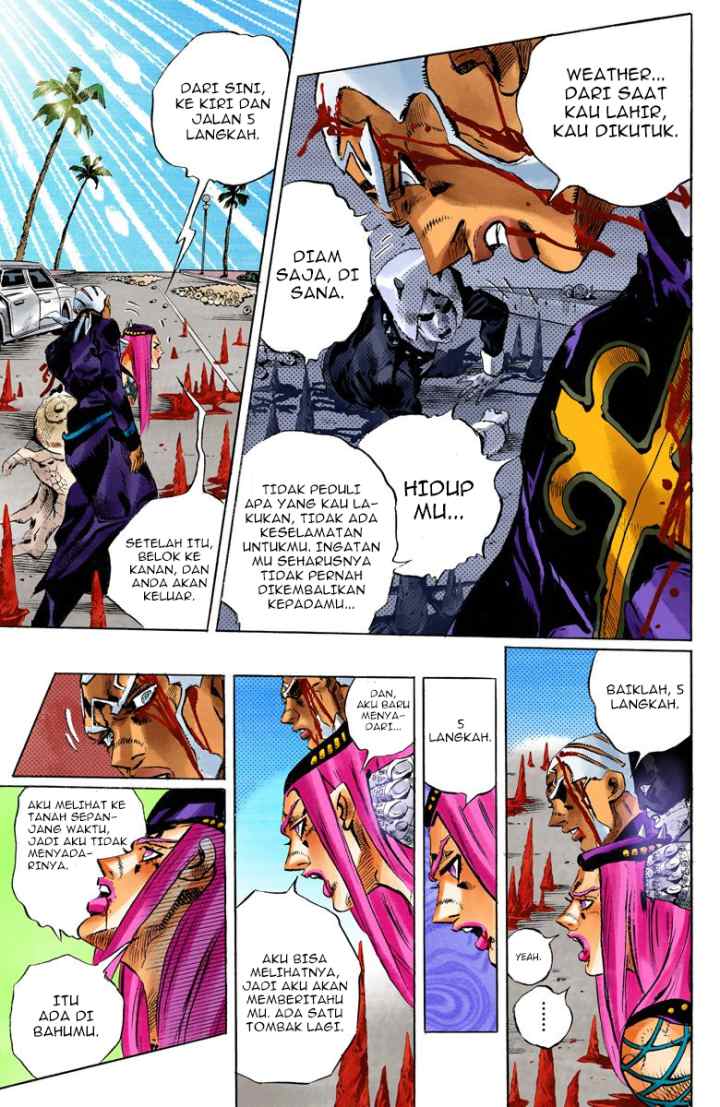 JoJo no Kimyou na Bouken - Stone Ocean chapter 135 halaman 14