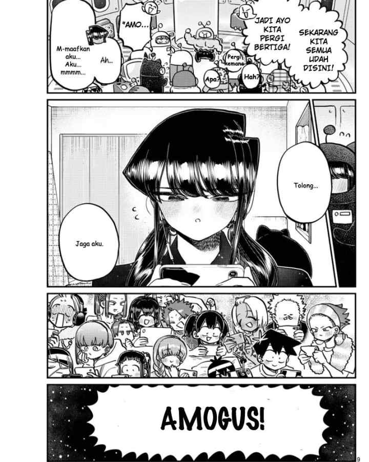 Komi-san wa Komyushou Desu chapter 352 halaman 9