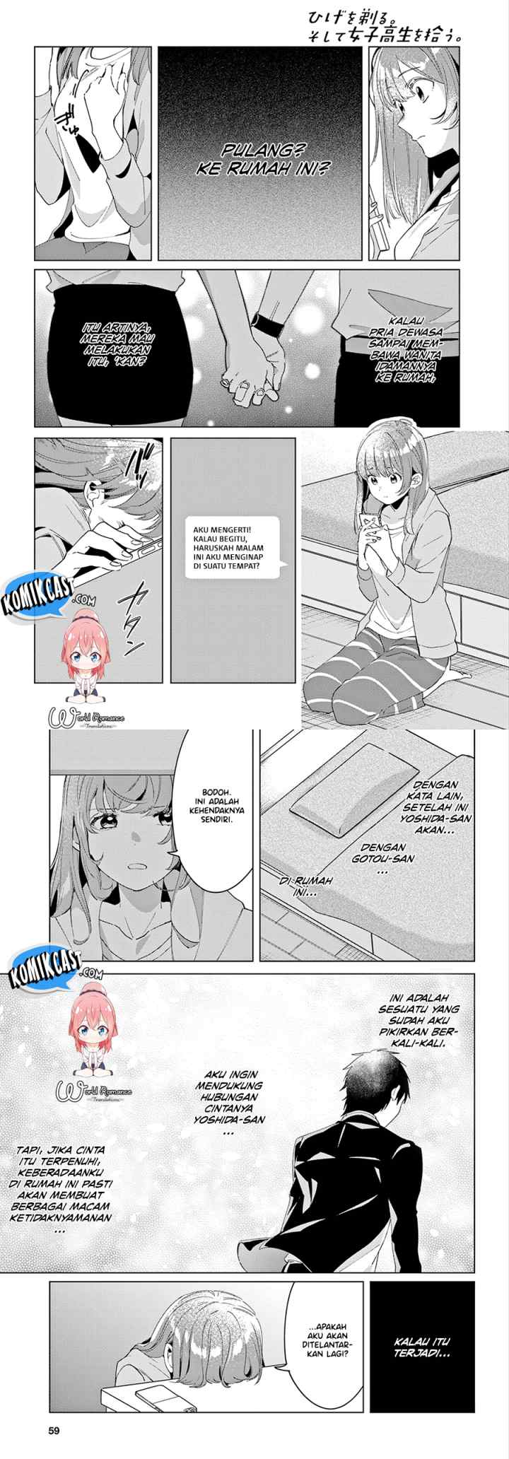 Hige Wo Soru. Soshite Joshikosei Wo Hirou chapter 15 halaman 5