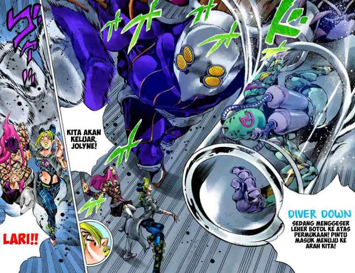 JoJo no Kimyou na Bouken - Stone Ocean chapter 89 halaman 6