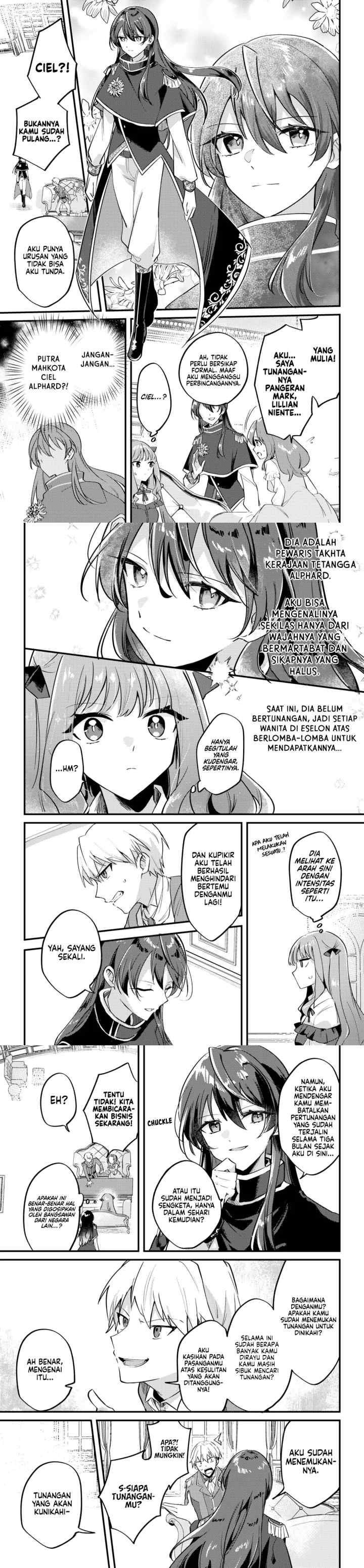Kiraware Majo Reijou to Dansou Ouji no Kon'yaku chapter 1 halaman 8