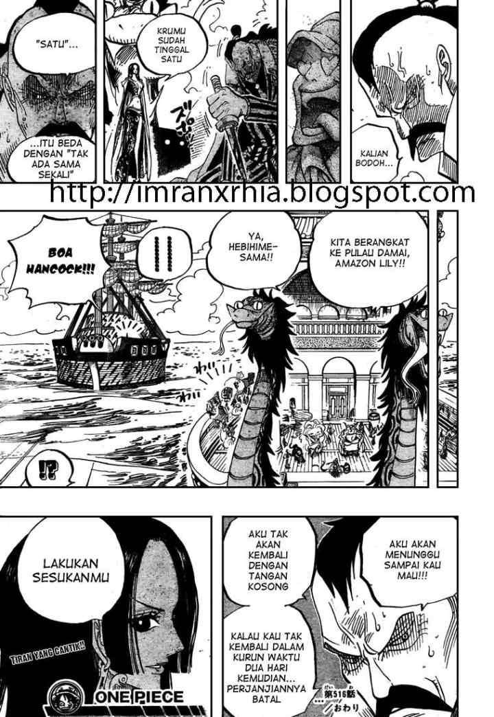 One Piece chapter 516 halaman 17
