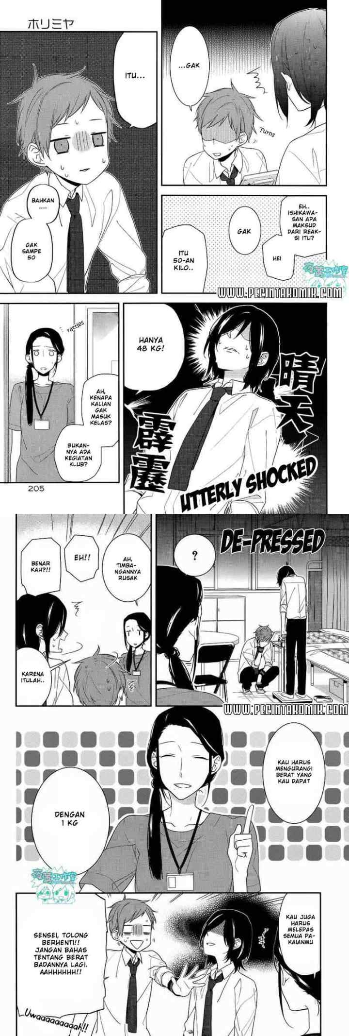 Horimiya chapter 21 halaman 12