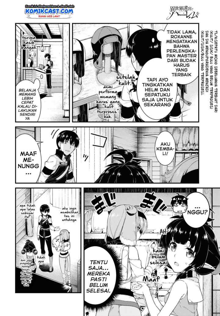 Isekai Meikyuu de Harem wo chapter 39 halaman 7