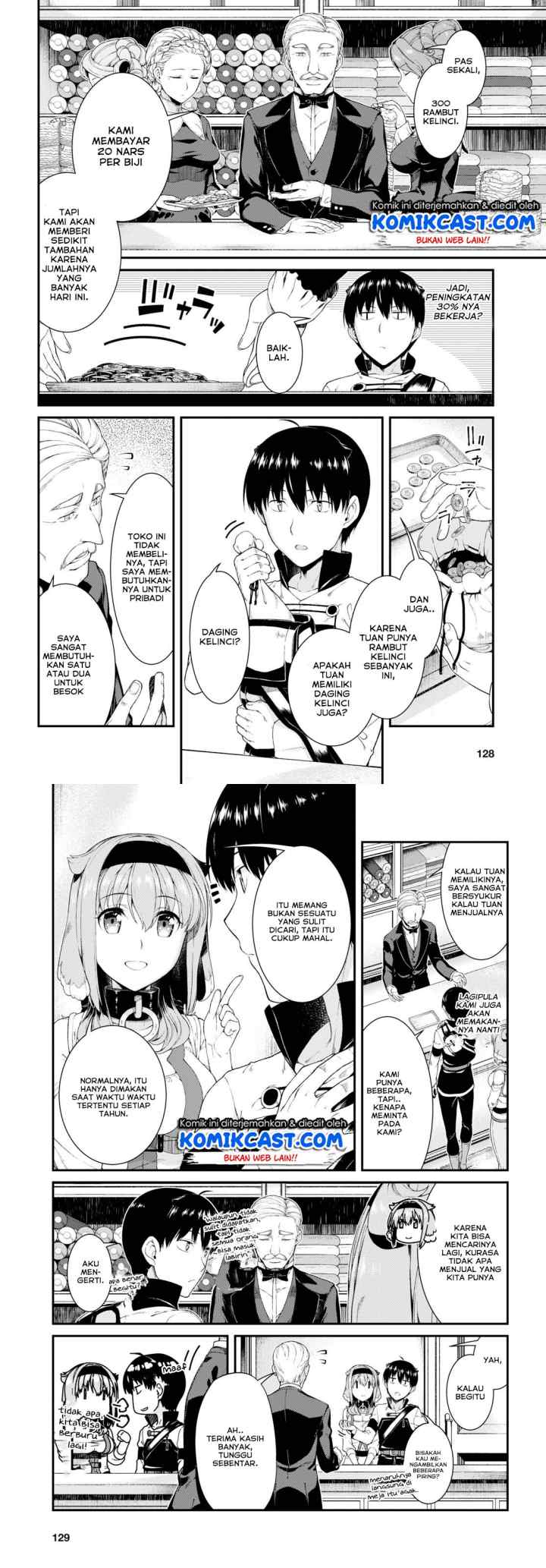 Isekai Meikyuu de Harem wo chapter 35 halaman 8