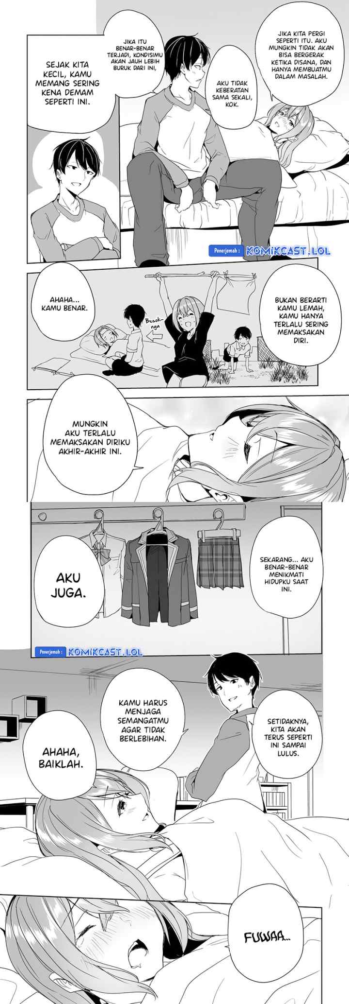 Danshi dato Omotteita Osananajimi to no Shinkon Seikatsu ga Umakuiki sugiru Kudan ni Tsuite chapter 5 halaman 17